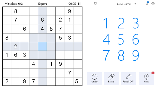 sudoku - najbolje besplatne igrice za telefon