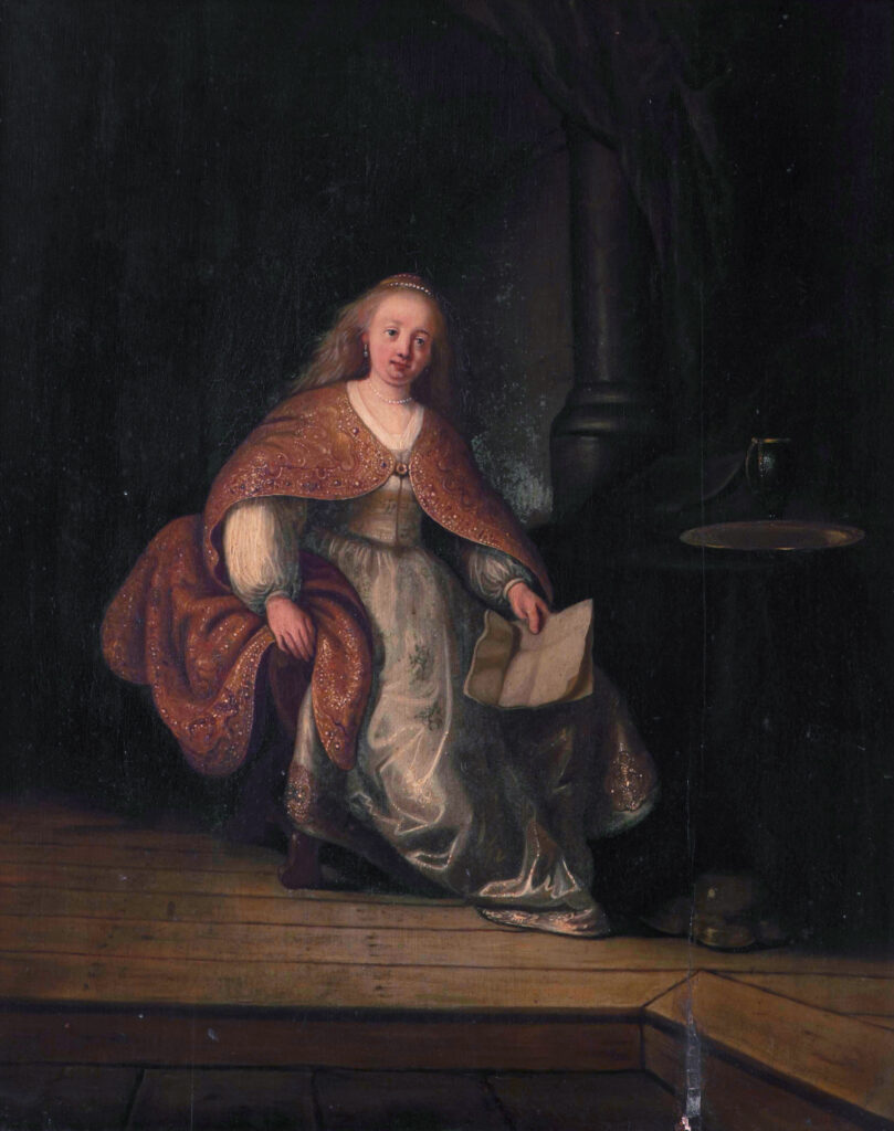Batšeba sa pismom kralja Davida, 1654​