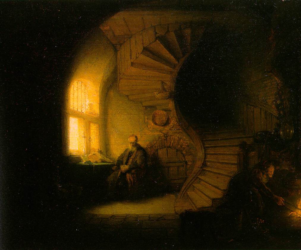 Filozof u meditaciji, 1632