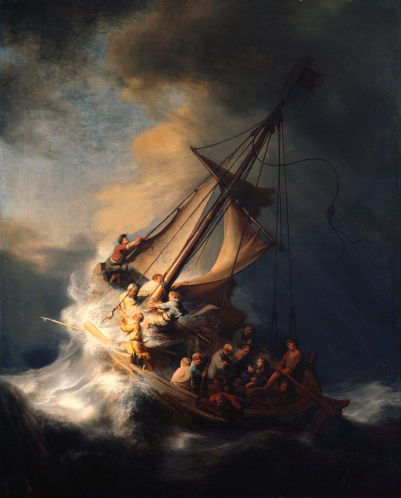Oluja na Galilejskom moru, 1633