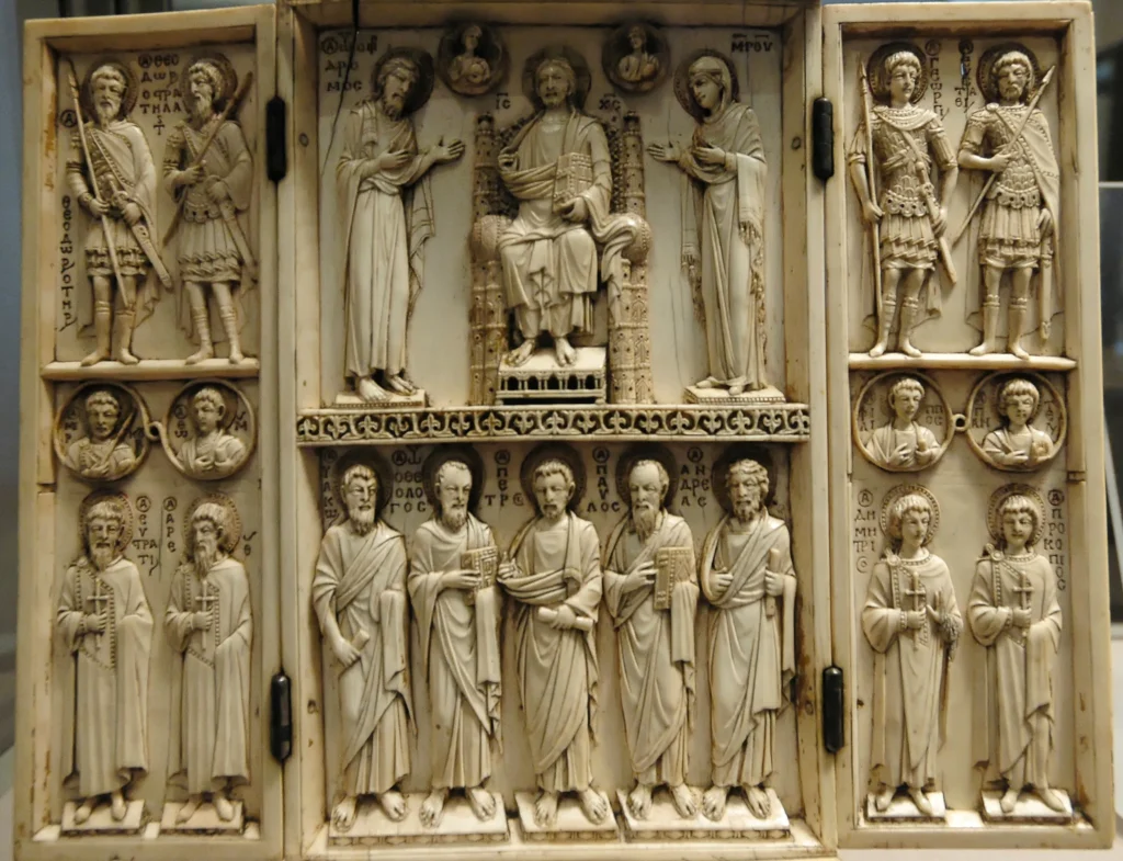 Harbaville-Triptych-scaled vizantijska umetnost
