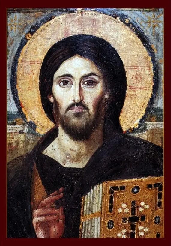 Ikona Hrista Pantokratora sa Sinaja vizantijska umetnost