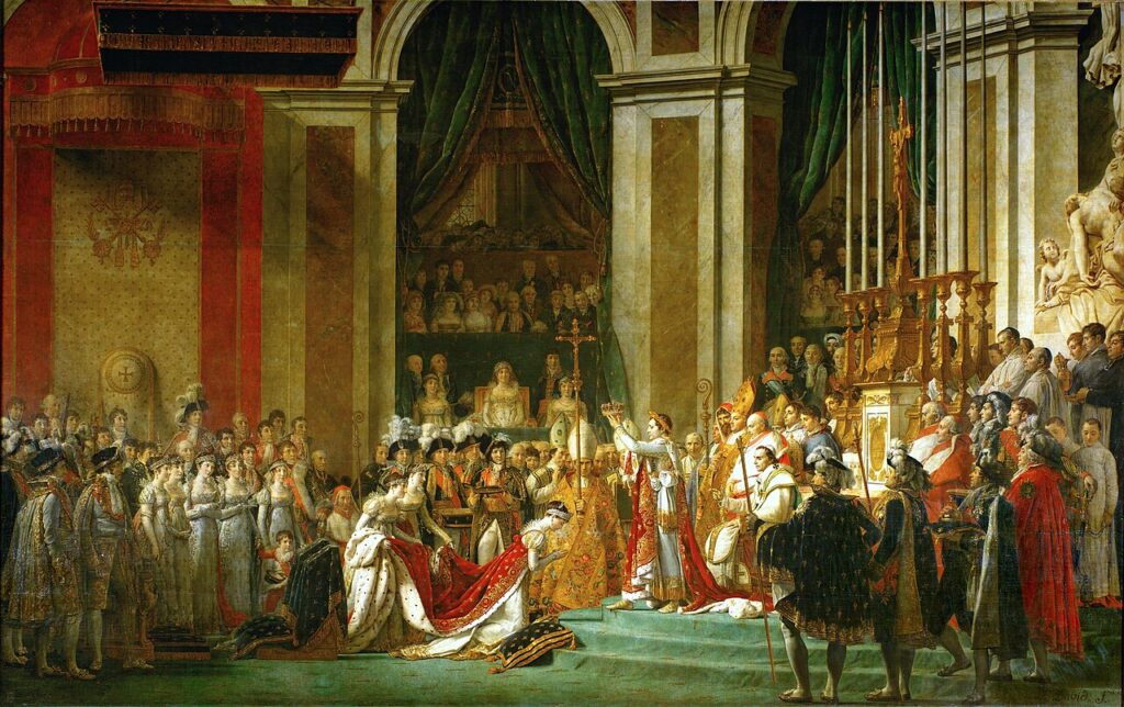 Napoleonovo krunisanje, 1805–1807
