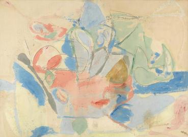 Mountains and Sea – Helen Frankentaler (1952) apstraktna umetnost