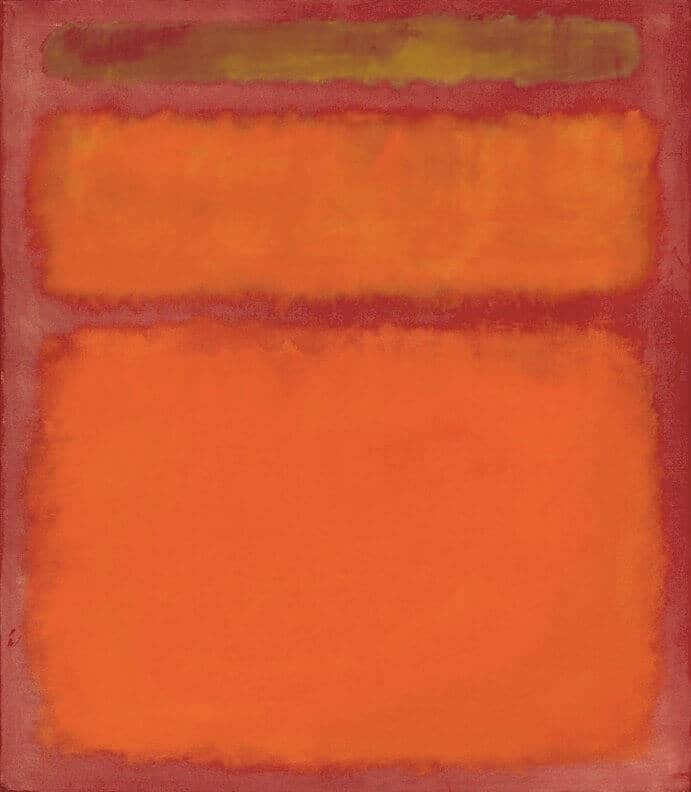 Orange, Red, Yellow – Mark Rotko (1961)
