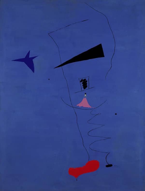 Peinture (Étoile Bleue) – Džoan Miro (1927)